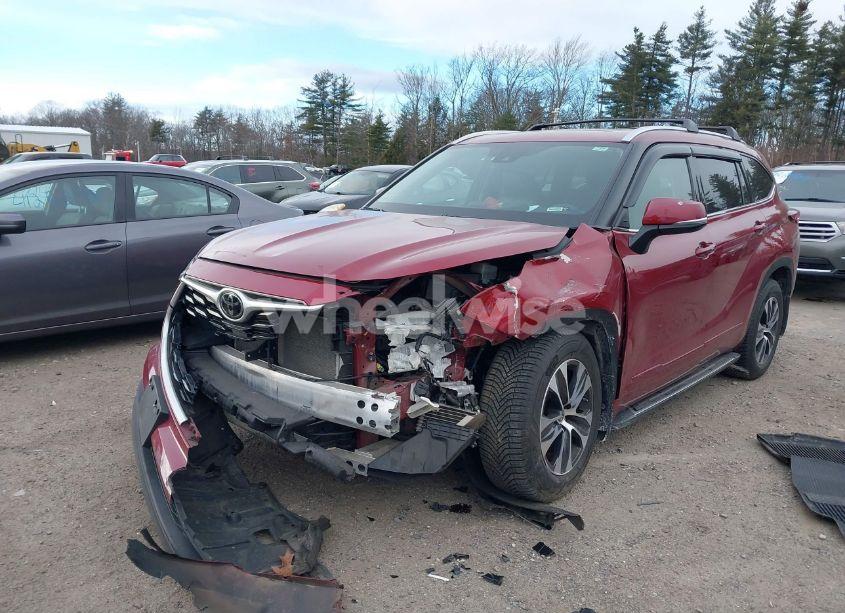 Photo 6 of 2021 Toyota Highlander XLE (VIN 5TDHZRBH5MS548241)