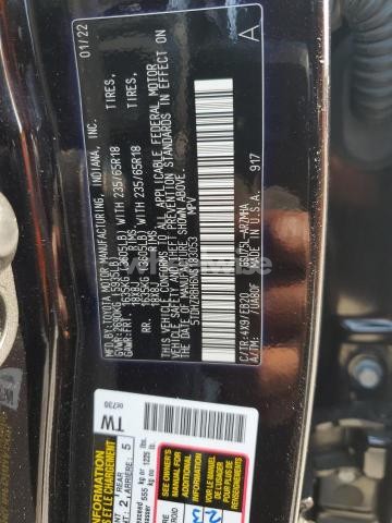 Photo 4 of 2022 TOYOTA HIGHLANDER XLE (VIN 5TDHZRBH6NS183053)