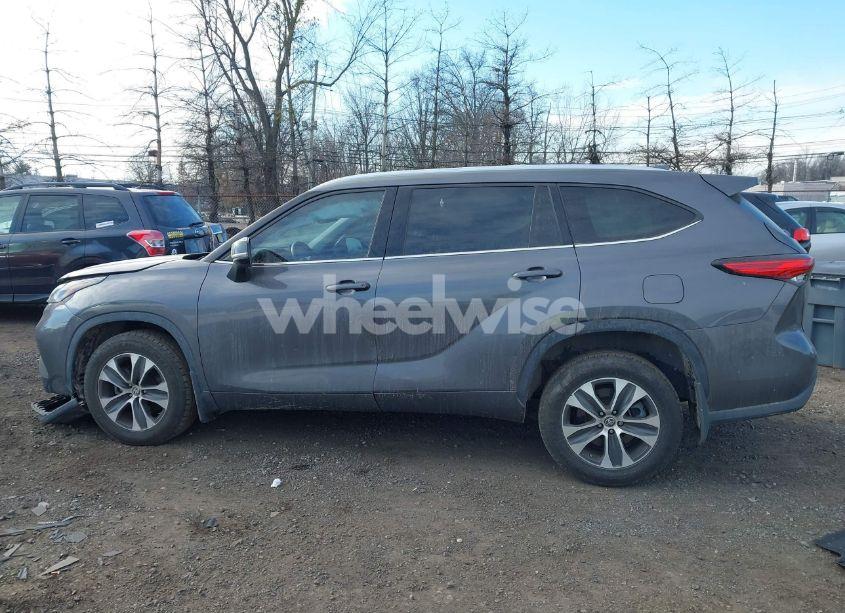 Photo 14 of 2021 Toyota Highlander XLE (VIN 5TDHZRBH8MS096916)