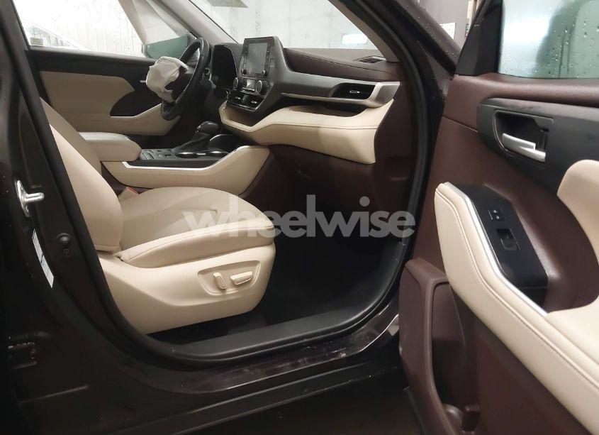 Photo 5 of 2021 Toyota Highlander XLE (VIN 5TDHZRBH9MS058434)