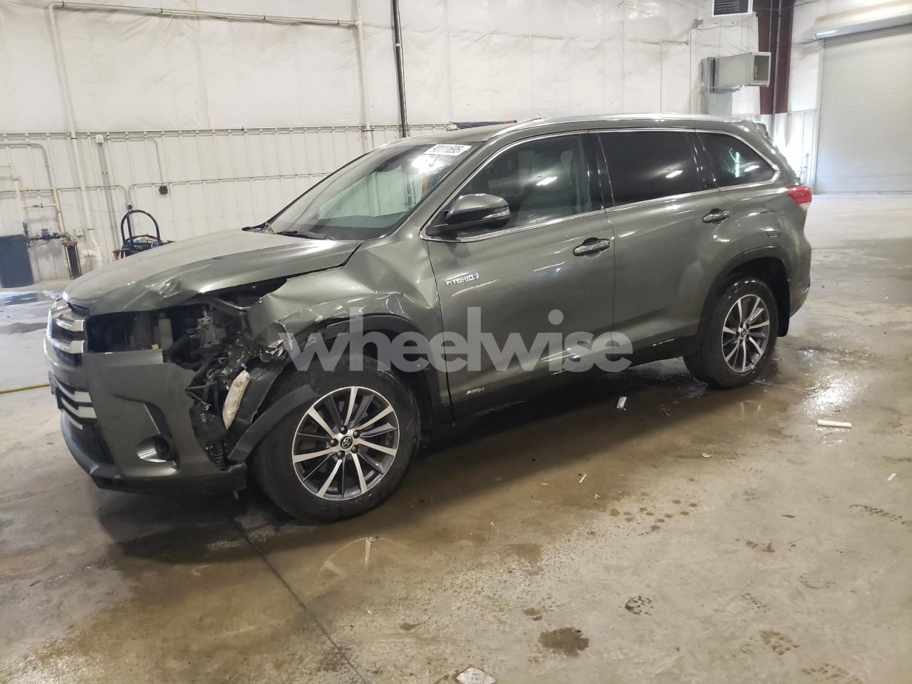 2019 TOYOTA HIGHLANDER HYBRID (VIN 5TDJGRFH0KS076125) main photo