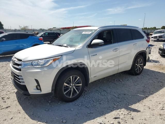 Photo 9 of 2017 TOYOTA HIGHLANDER HYBRID (VIN 5TDJGRFH1HS028335)
