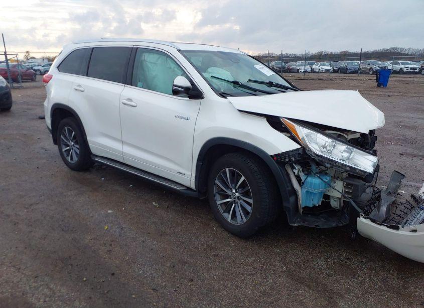 2017 Toyota Highlander HYBRID XLE (VIN 5TDJGRFH5HS028726) main photo