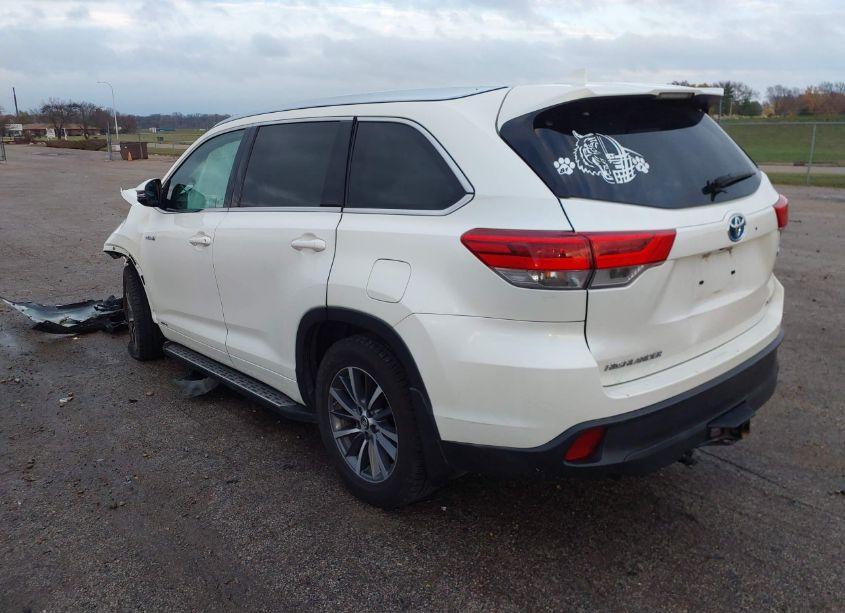 Photo 3 of 2017 Toyota Highlander HYBRID XLE (VIN 5TDJGRFH5HS028726)
