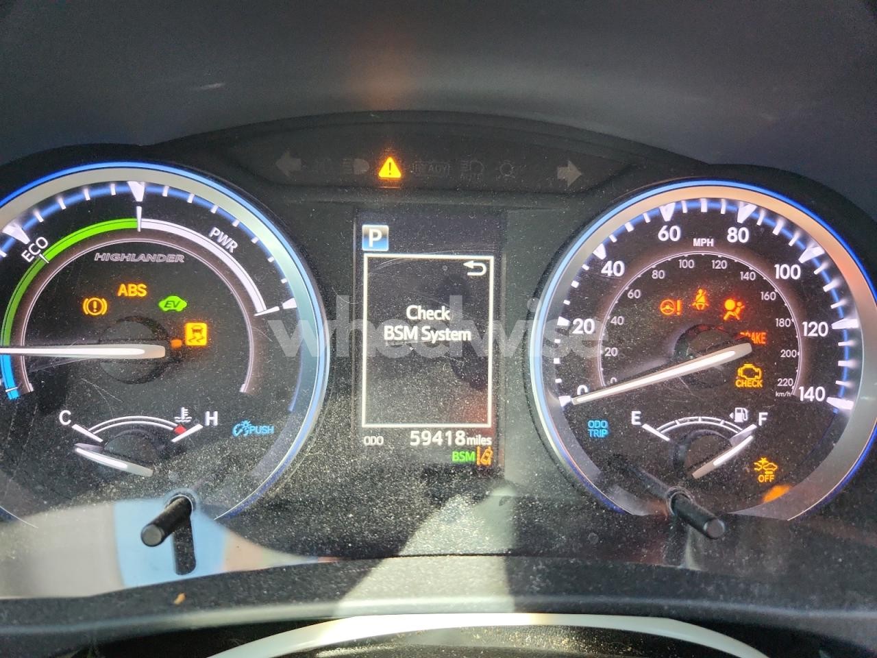 Photo 9 of 2019 TOYOTA HIGHLANDER HYBRID (VIN 5TDJGRFHXKS075693)