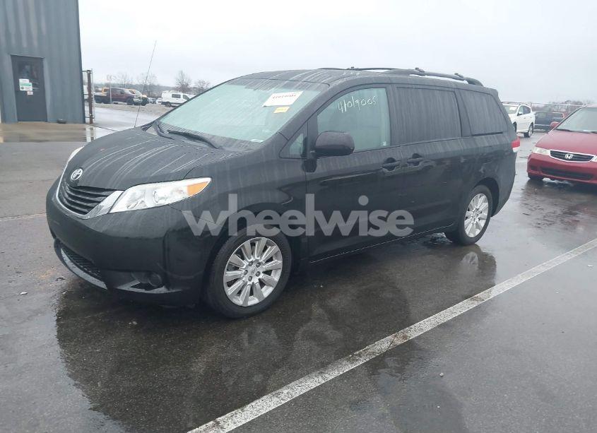 Photo 2 of 2012 Toyota Sienna LE 7 PASSENGER (VIN 5TDJK3DC0CS037281)