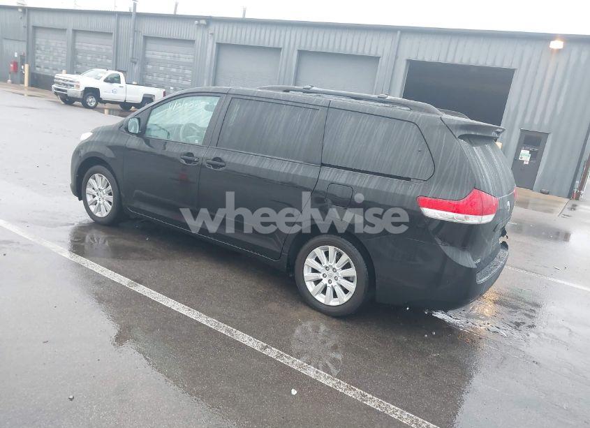 Photo 3 of 2012 Toyota Sienna LE 7 PASSENGER (VIN 5TDJK3DC0CS037281)