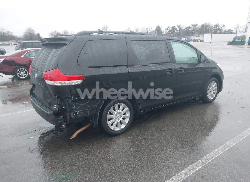 Photo 4 of 2012 Toyota Sienna LE 7 PASSENGER (VIN 5TDJK3DC0CS037281)