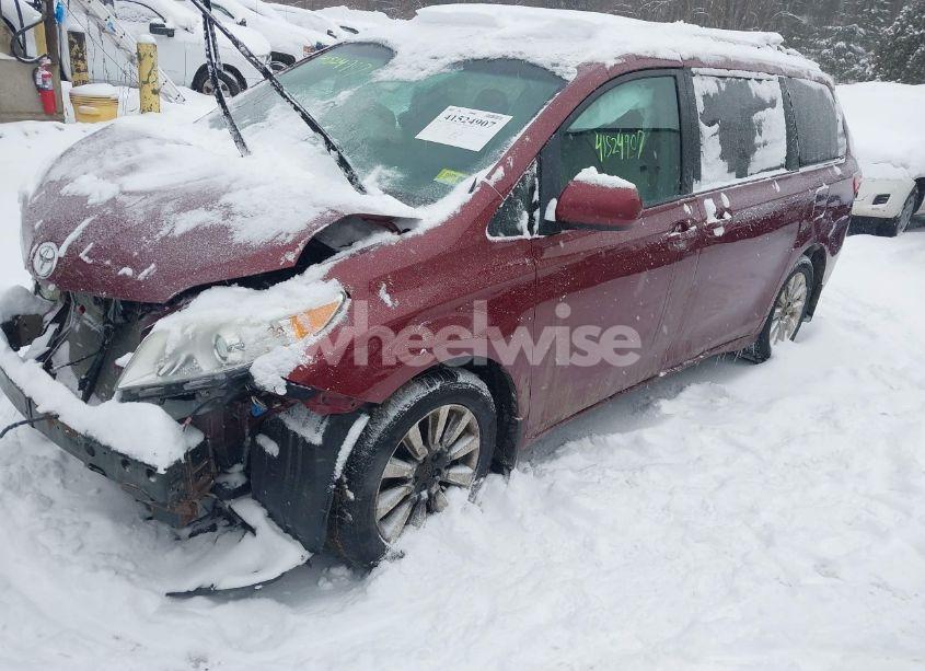 Photo 2 of 2015 Toyota Sienna LE 7 PASSENGER (VIN 5TDJK3DC3FS101852)