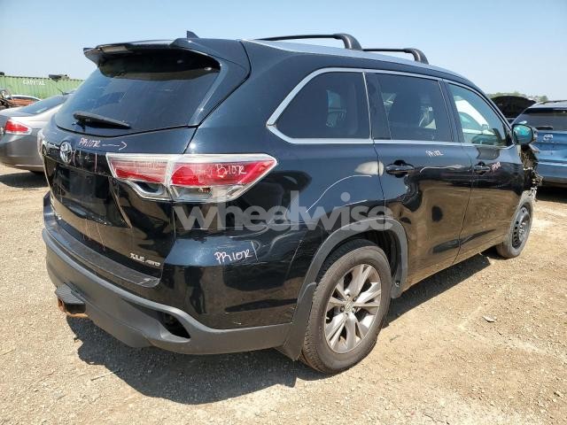 Photo 7 of 2014 TOYOTA HIGHLANDER XLE (VIN 5TDJKRFH1ES055349)