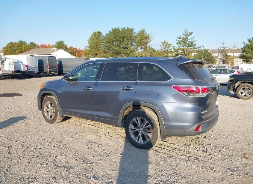 Photo 3 of 2015 Toyota Highlander XLE V6 (VIN 5TDJKRFH1FS175976)
