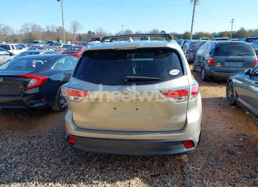 Photo 16 of 2016 Toyota Highlander XLE V6 (VIN 5TDJKRFH1GS331225)