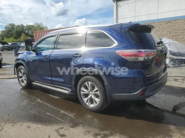 Photo 5 of 2015 TOYOTA HIGHLANDER XLE (VIN 5TDJKRFH2FS206264)