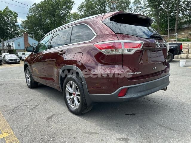 Photo 10 of 2014 TOYOTA HIGHLANDER XLE (VIN 5TDJKRFH3ES005486)
