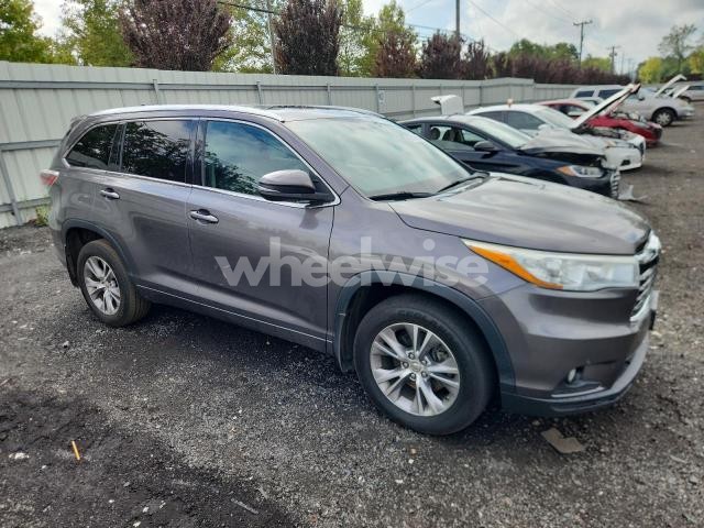 Photo 7 of 2015 TOYOTA HIGHLANDER XLE (VIN 5TDJKRFH3FS216043)