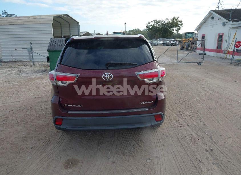 Photo 17 of 2016 Toyota Highlander XLE V6 (VIN 5TDJKRFH4GS350013)