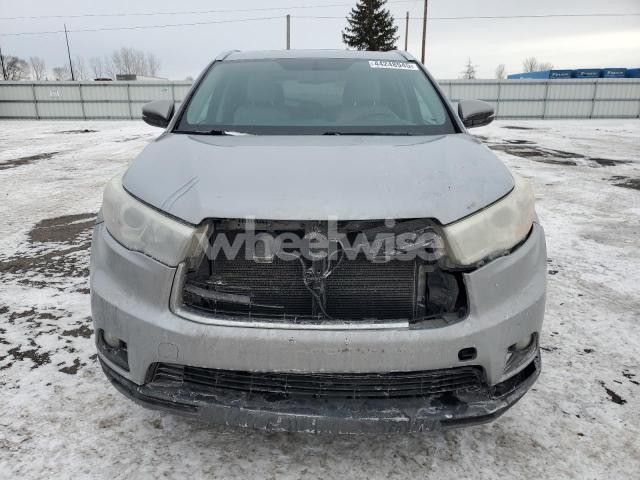 Photo 4 of 2015 TOYOTA HIGHLANDER XLE (VIN 5TDJKRFH5FS224502)