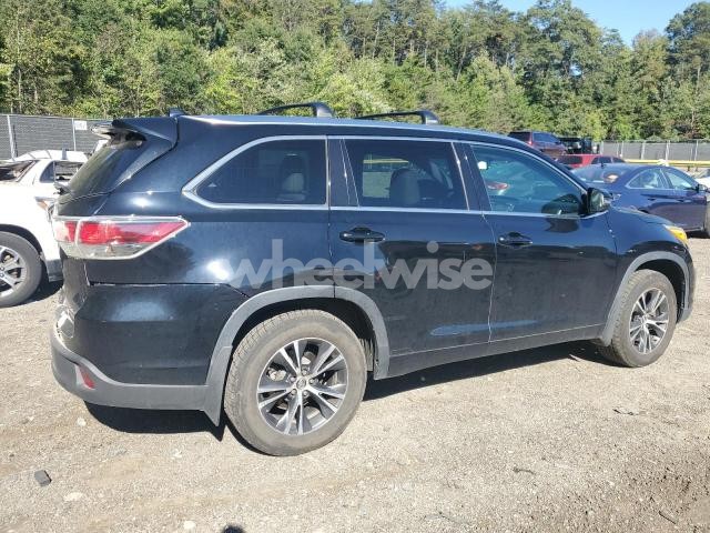Photo 7 of 2016 TOYOTA HIGHLANDER XLE (VIN 5TDJKRFH5GS266816)