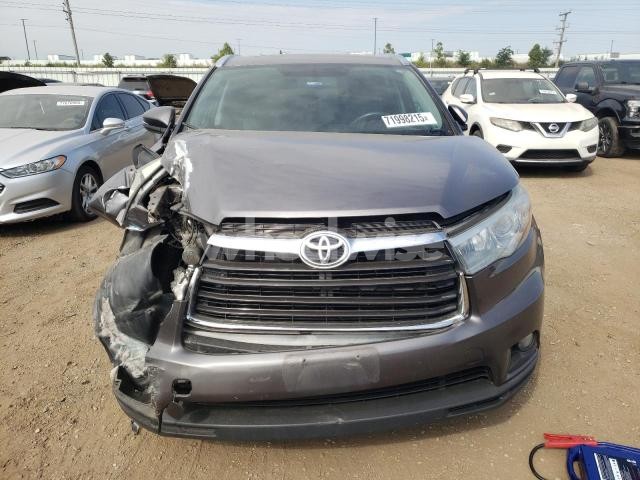 Photo 2 of 2016 TOYOTA HIGHLANDER XLE (VIN 5TDJKRFH6GS311990)