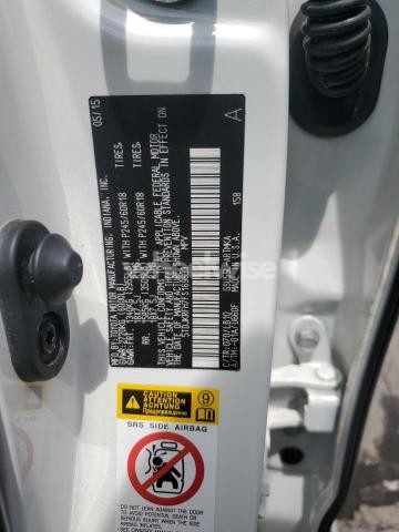 Photo 6 of 2015 TOYOTA HIGHLANDER XLE (VIN 5TDJKRFH7FS169633)