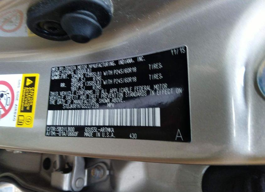 Photo 9 of 2016 Toyota Highlander XLE V6 (VIN 5TDJKRFH7GS227239)