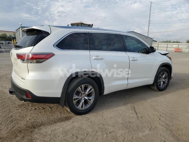 Photo 13 of 2014 TOYOTA HIGHLANDER XLE (VIN 5TDJKRFH8ES069166)