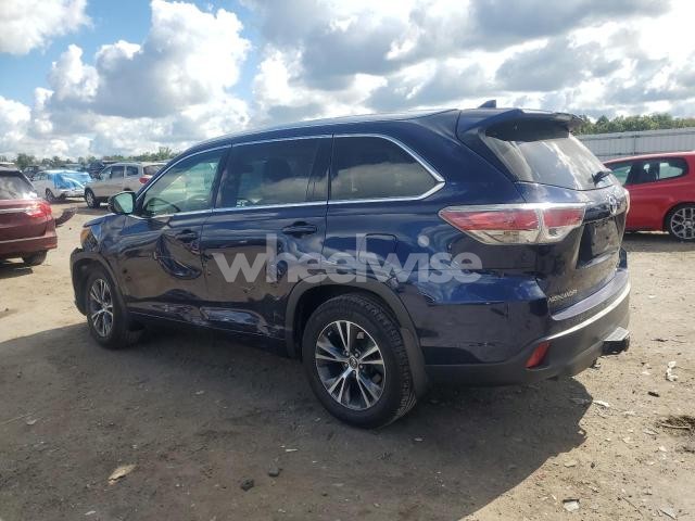 Photo 13 of 2016 TOYOTA HIGHLANDER XLE (VIN 5TDJKRFH8GS275901)