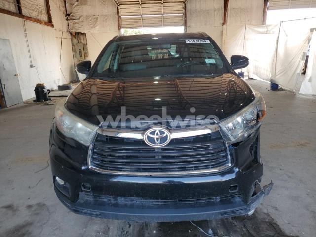 Photo 5 of 2016 TOYOTA HIGHLANDER XLE (VIN 5TDJKRFH8GS321288)