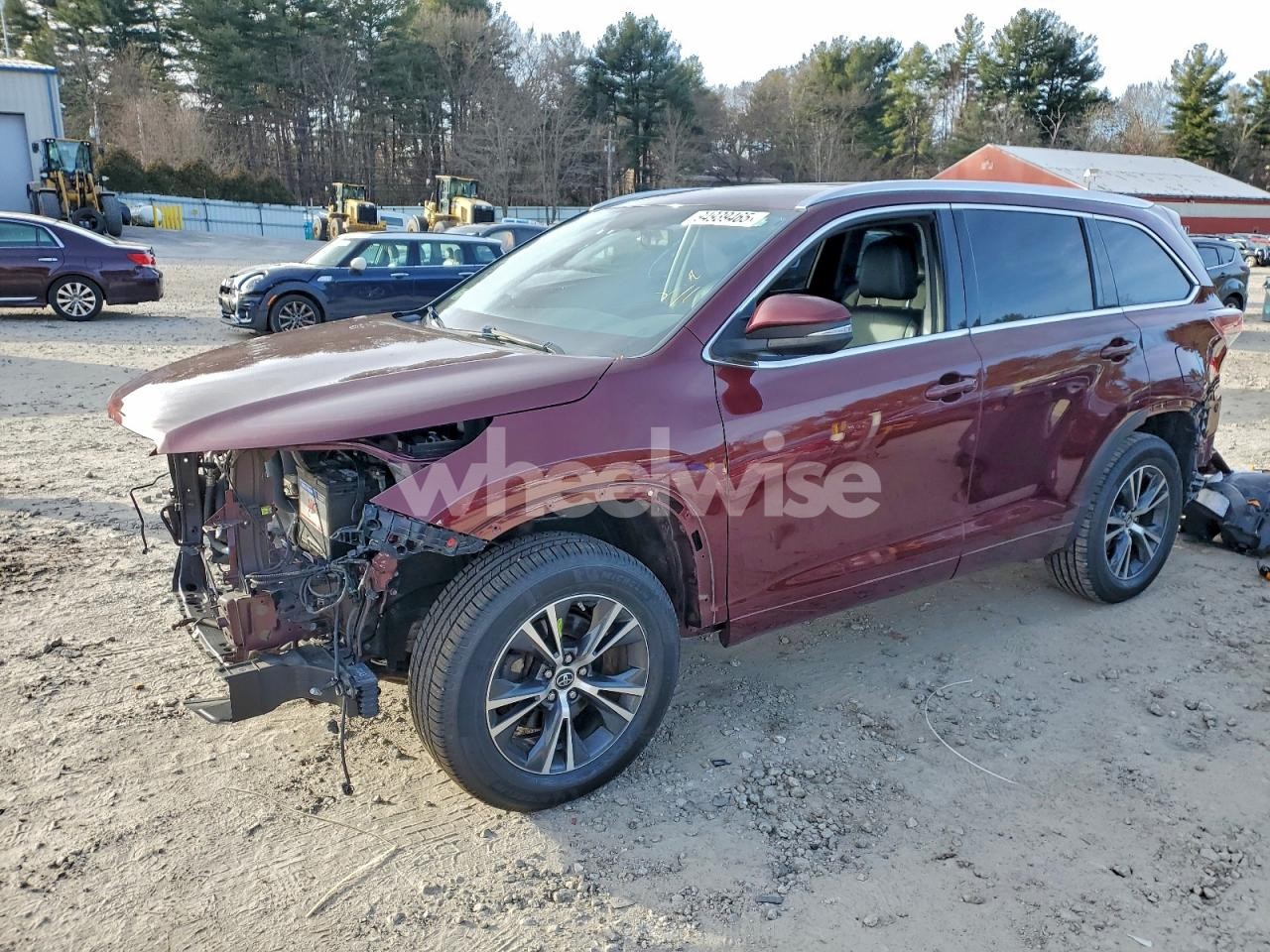 2016 TOYOTA HIGHLANDER XLE (VIN 5TDJKRFH9GS328301) main photo