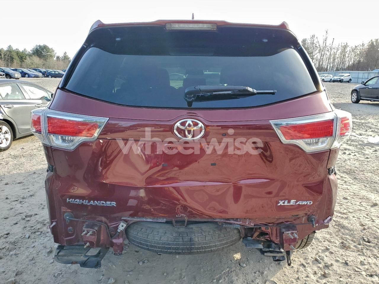 Photo 6 of 2016 TOYOTA HIGHLANDER XLE (VIN 5TDJKRFH9GS328301)
