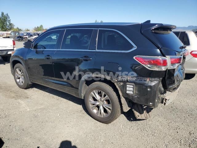 Photo 12 of 2015 TOYOTA HIGHLANDER XLE (VIN 5TDJKRFHXFS096452)