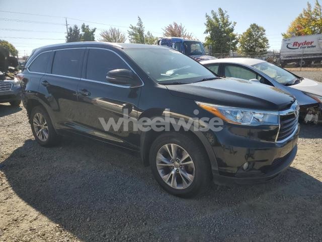 Photo 9 of 2015 TOYOTA HIGHLANDER XLE (VIN 5TDJKRFHXFS096452)
