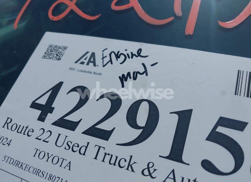 Photo 6 of 2024 Toyota Sienna XLE (VIN 5TDJRKEC0RS180714)