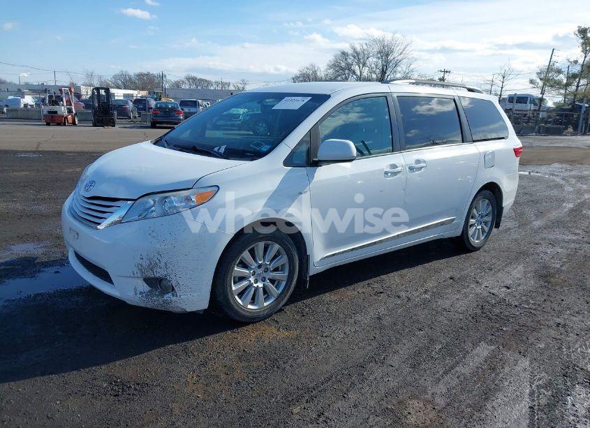 Photo 2 of 2017 Toyota Sienna LE 7 PASSENGER (VIN 5TDJZ3DC2HS158476)