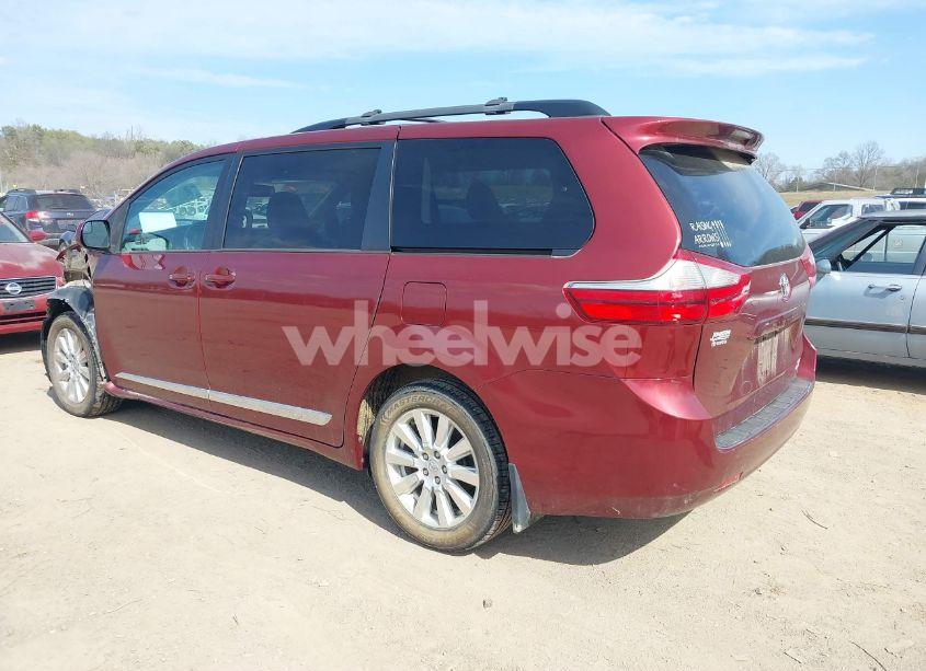 Photo 3 of 2017 Toyota Sienna LE 7 PASSENGER (VIN 5TDJZ3DC7HS171384)