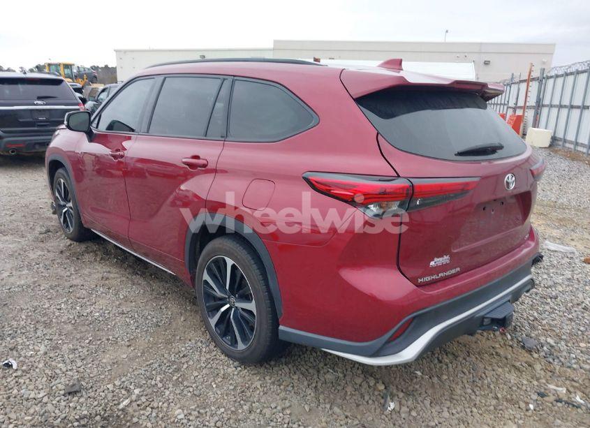 Photo 3 of 2021 Toyota Highlander XSE (VIN 5TDJZRAH9MS060364)