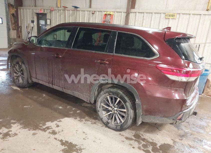 Photo 3 of 2018 Toyota Highlander XLE (VIN 5TDJZRFH6JS867817)