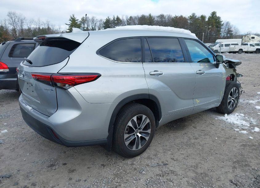 Photo 4 of 2023 Toyota Highlander HYBRID XLE (VIN 5TDKBRCH3PS580537)