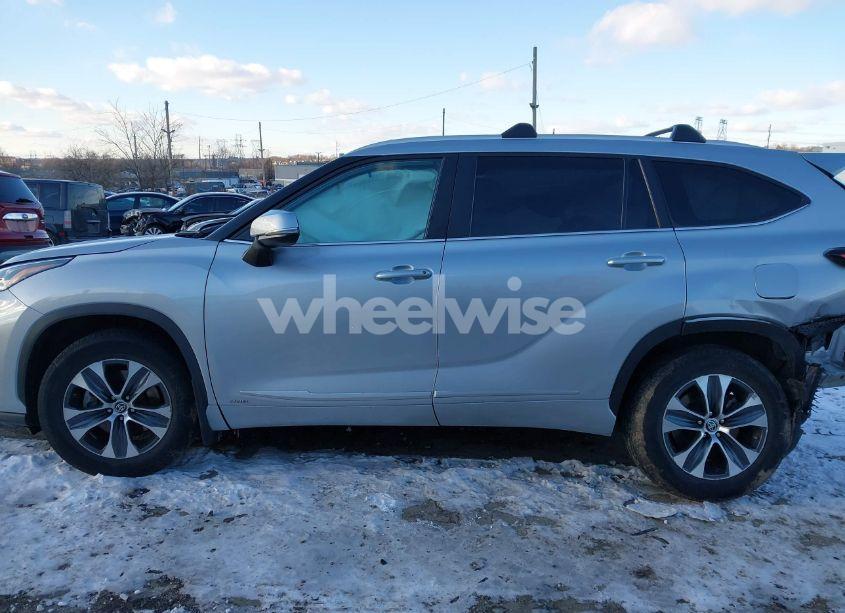 Photo 14 of 2023 Toyota Highlander HYBRID XLE (VIN 5TDKBRCH4PS575623)