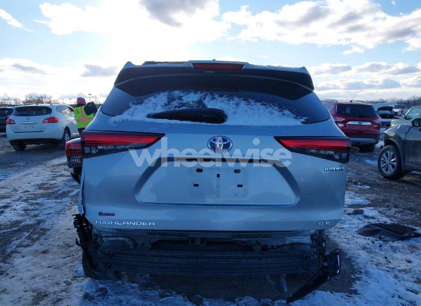 Photo 16 of 2023 Toyota Highlander HYBRID XLE (VIN 5TDKBRCH4PS575623)