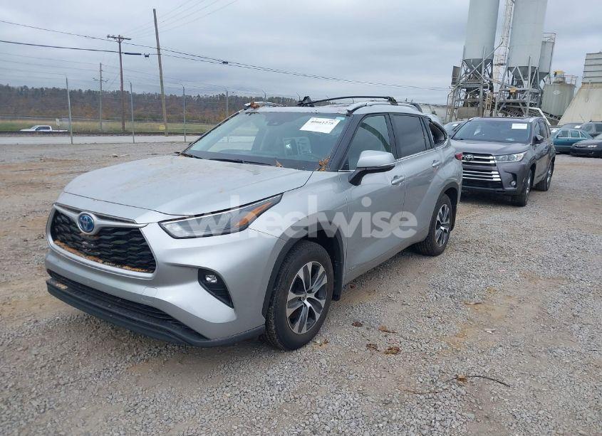 Photo 2 of 2023 Toyota Highlander HYBRID XLE (VIN 5TDKBRCH9PS574810)