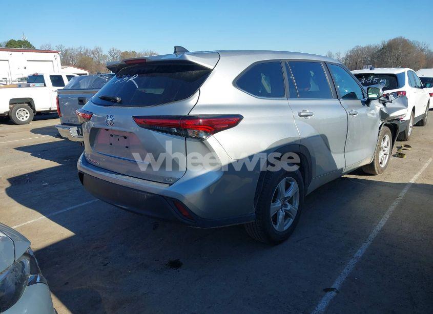 Photo 4 of 2023 Toyota Highlander LE (VIN 5TDKDRAH0PS000979)