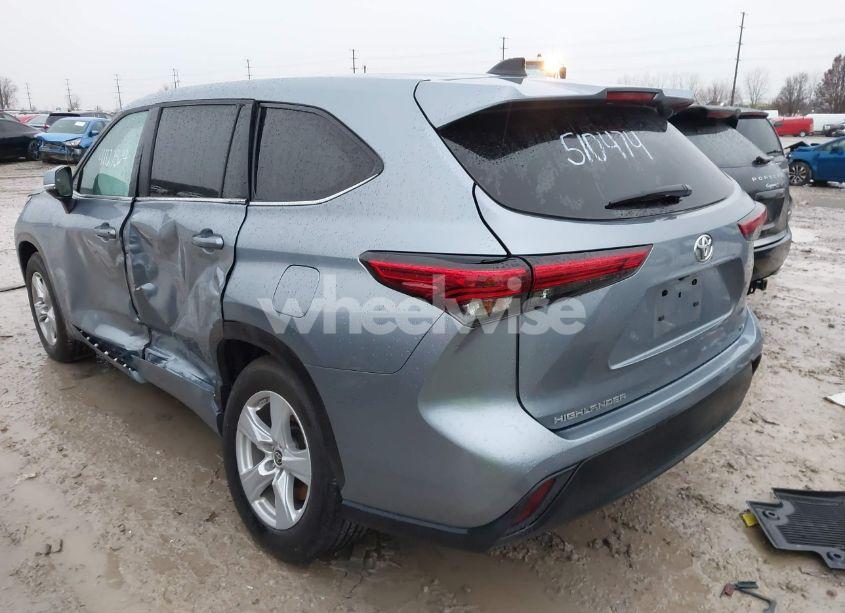 Photo 3 of 2023 Toyota Highlander LE (VIN 5TDKDRAH0PS510474)