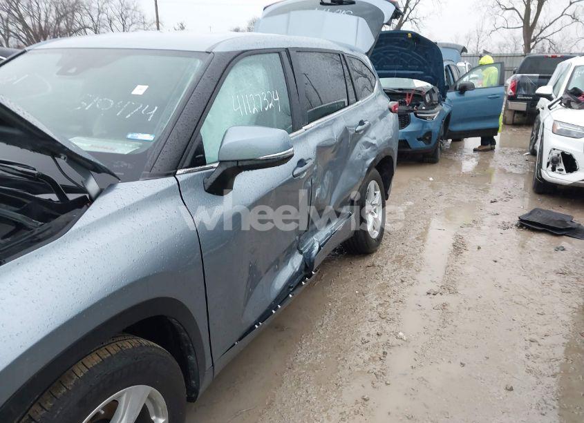 Photo 6 of 2023 Toyota Highlander LE (VIN 5TDKDRAH0PS510474)