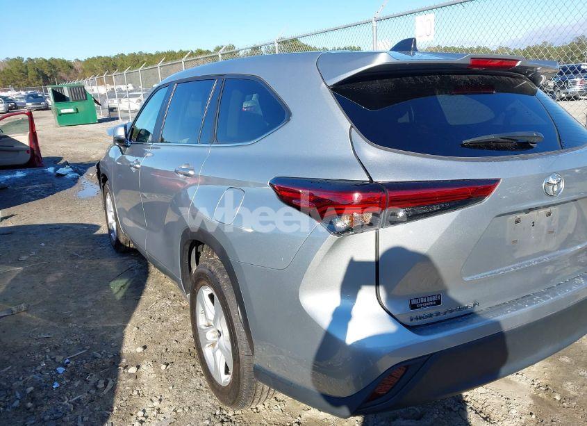 Photo 3 of 2023 Toyota Highlander LE (VIN 5TDKDRAH1PS044814)