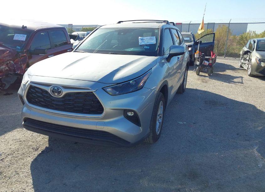 Photo 2 of 2023 Toyota Highlander LE (VIN 5TDKDRAH1PS502822)