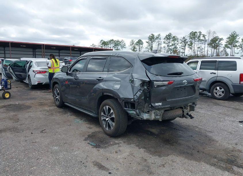 Photo 3 of 2023 Toyota Highlander XLE (VIN 5TDKDRAH2PS003754)