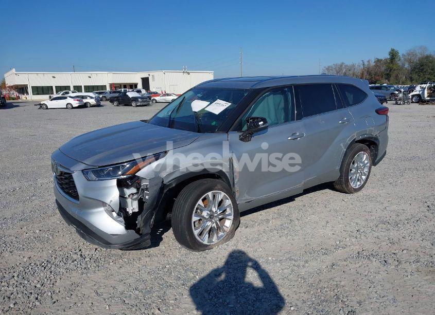 Photo 2 of 2023 Toyota Highlander LIMITED (VIN 5TDKDRAH2PS028346)