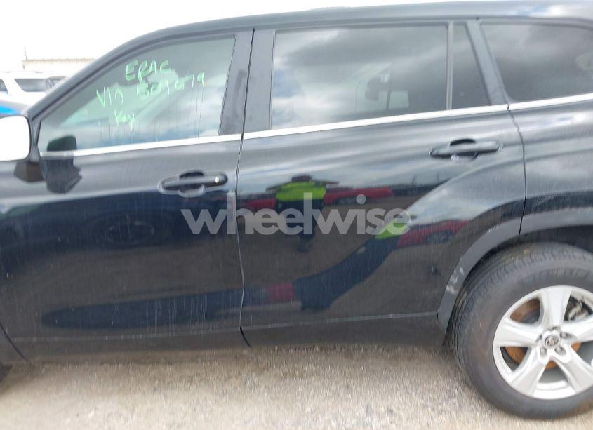 Photo 15 of 2023 Toyota Highlander LE (VIN 5TDKDRAH2PS509679)