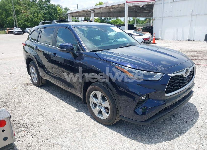 2023 Toyota Highlander LE (VIN 5TDKDRAH3PS020742) main photo